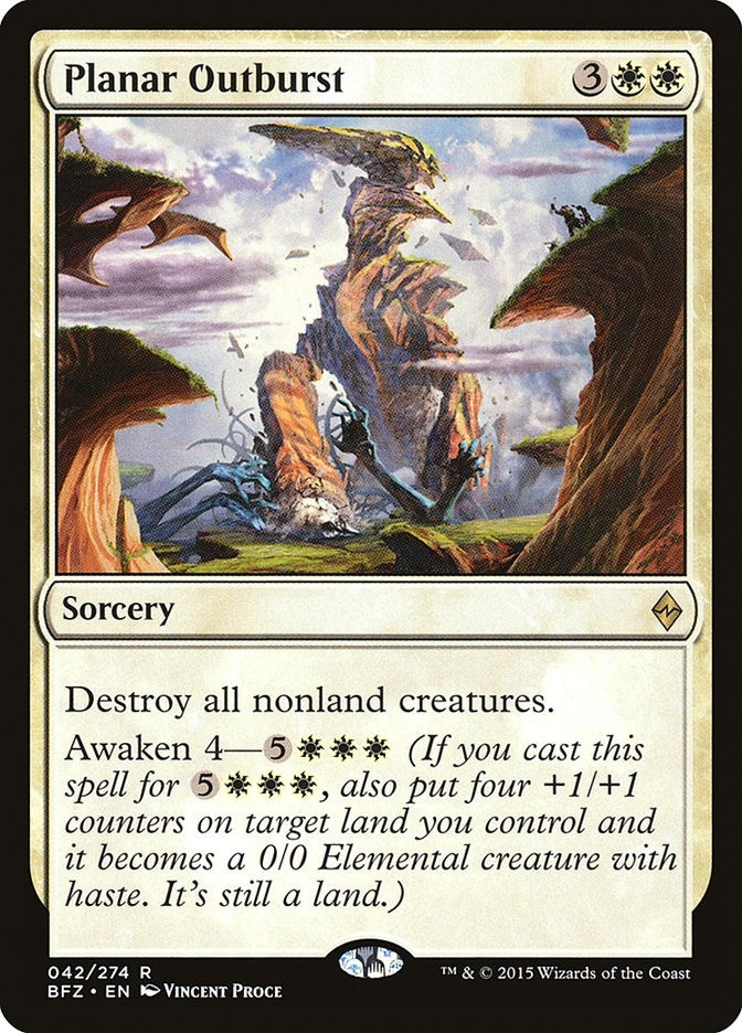 Image for Planar Outburst (42) (Battle for Zendikar) - Magic: The Gathering