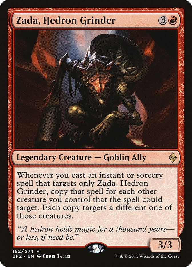 Image for Zada, Hedron Grinder (162) (Battle for Zendikar) - Magic: The Gathering