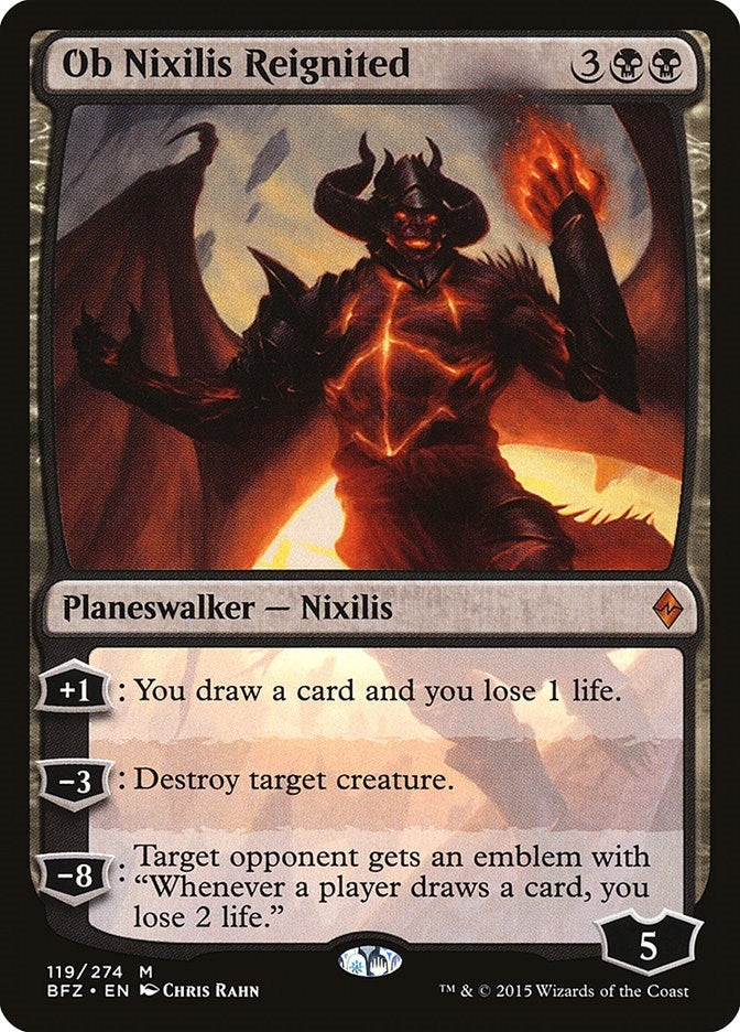 Image for Ob Nixilis Reignited (119) (Battle for Zendikar) - Magic: The Gathering