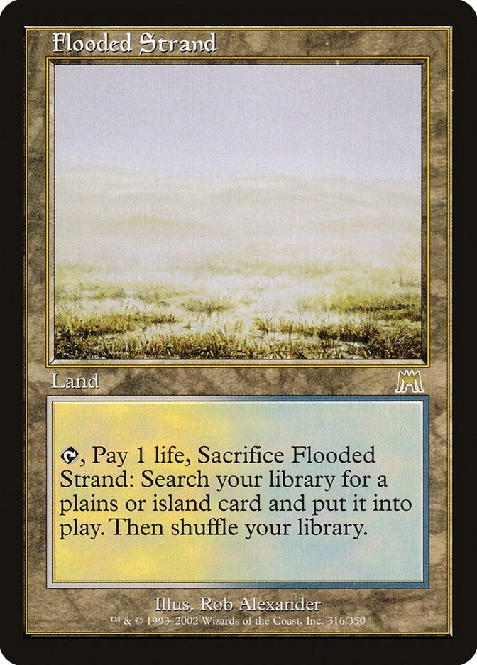 Image for Flooded Strand (316) (Onslaught) (ONS) - Magic: The Gathering