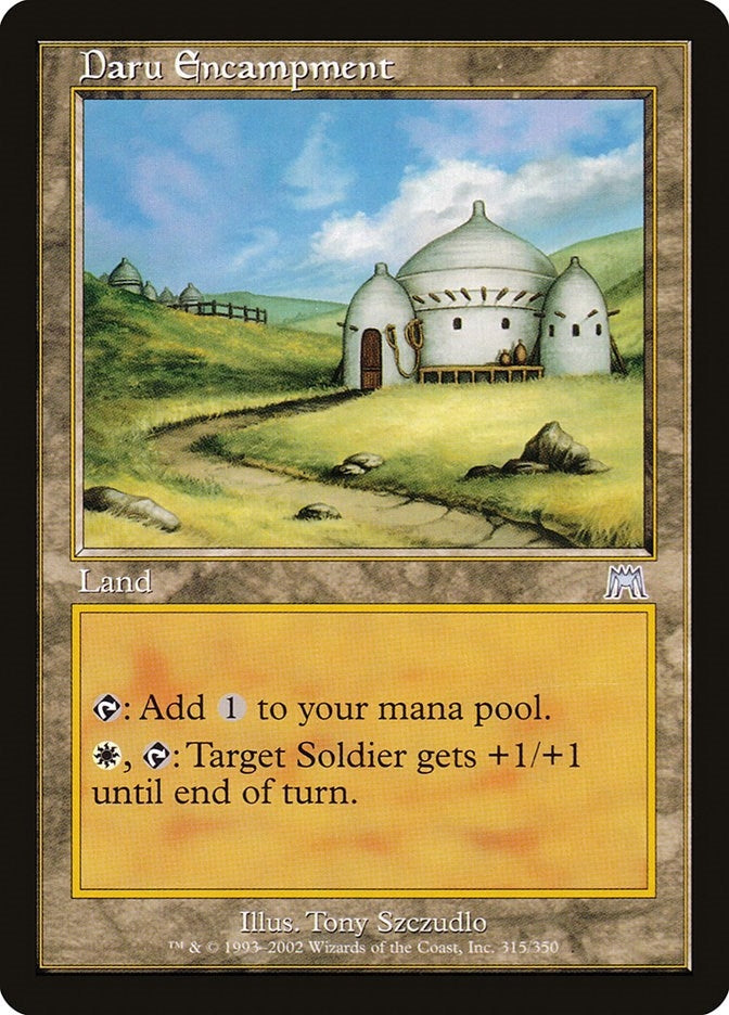 Image for Daru Encampment (315) (Onslaught) (ONS) - Magic: The Gathering