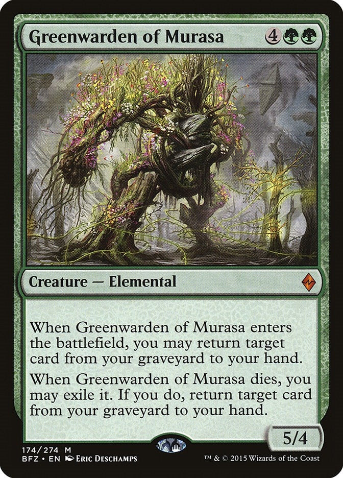 Image for Greenwarden of Murasa (174) (Battle for Zendikar) - Magic: The Gathering