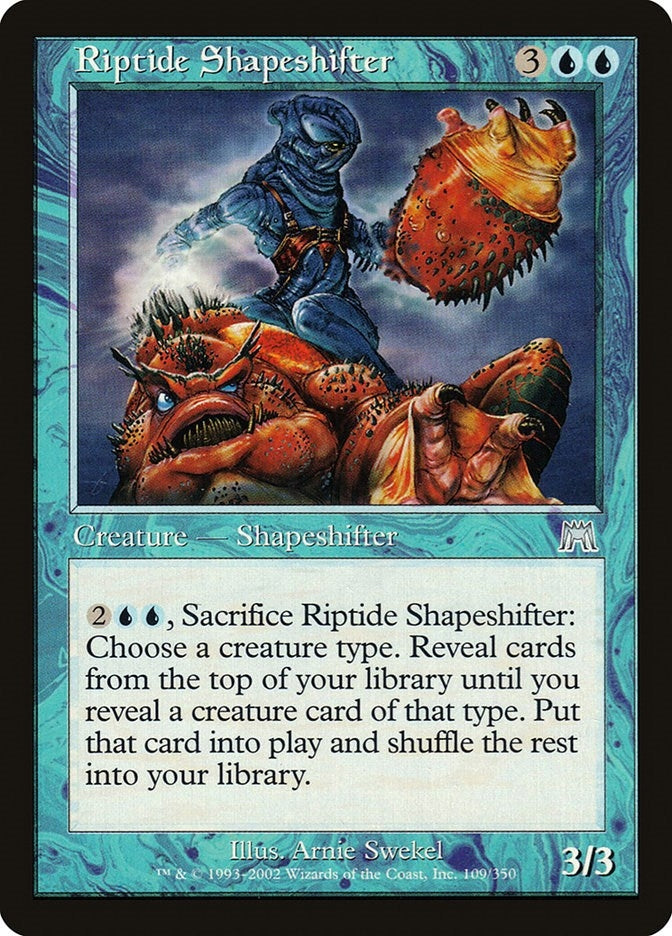 Image for Riptide Shapeshifter (109) (Onslaught) (ONS) - Magic: The Gathering