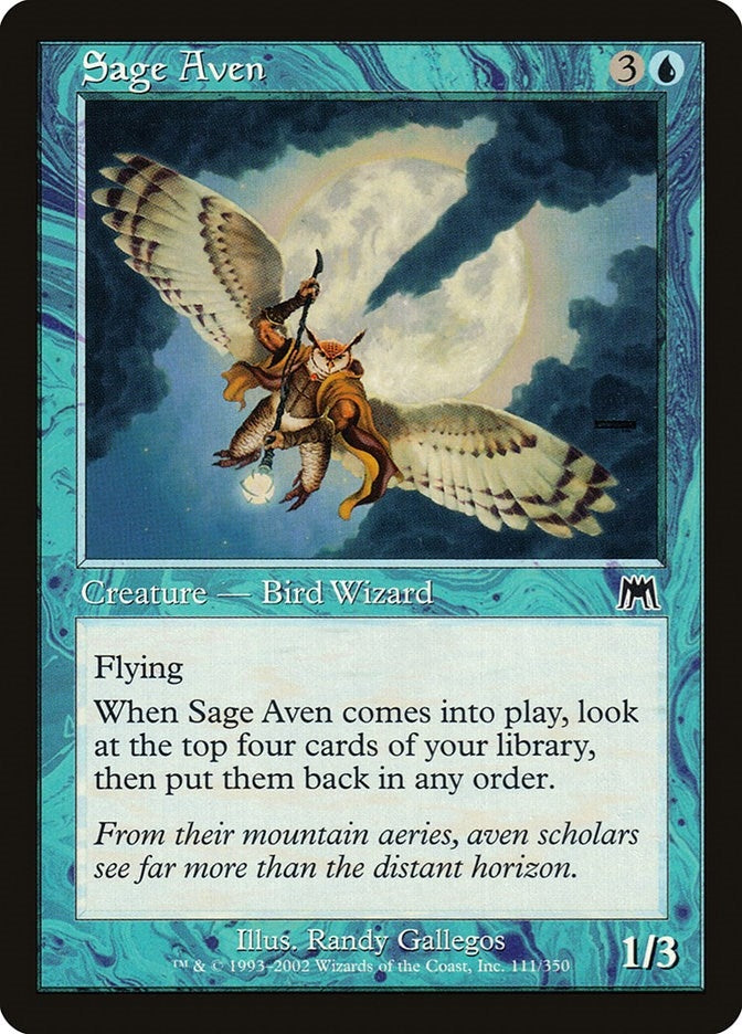 Image for Sage Aven (111) (Onslaught) (ONS) - Magic: The Gathering