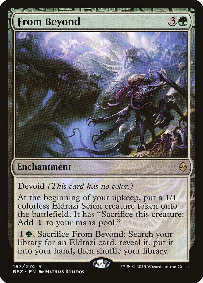 Image for From Beyond (167) (Battle for Zendikar) - Magic: The Gathering