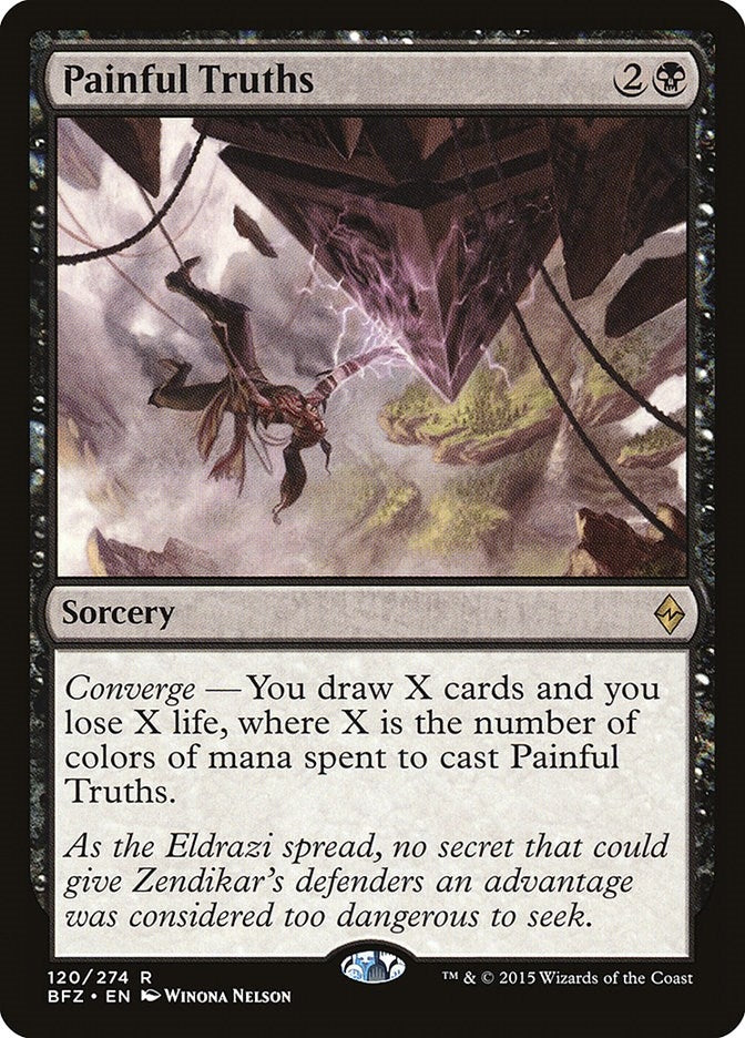 Image for Painful Truths (120) (Battle for Zendikar) - Magic: The Gathering
