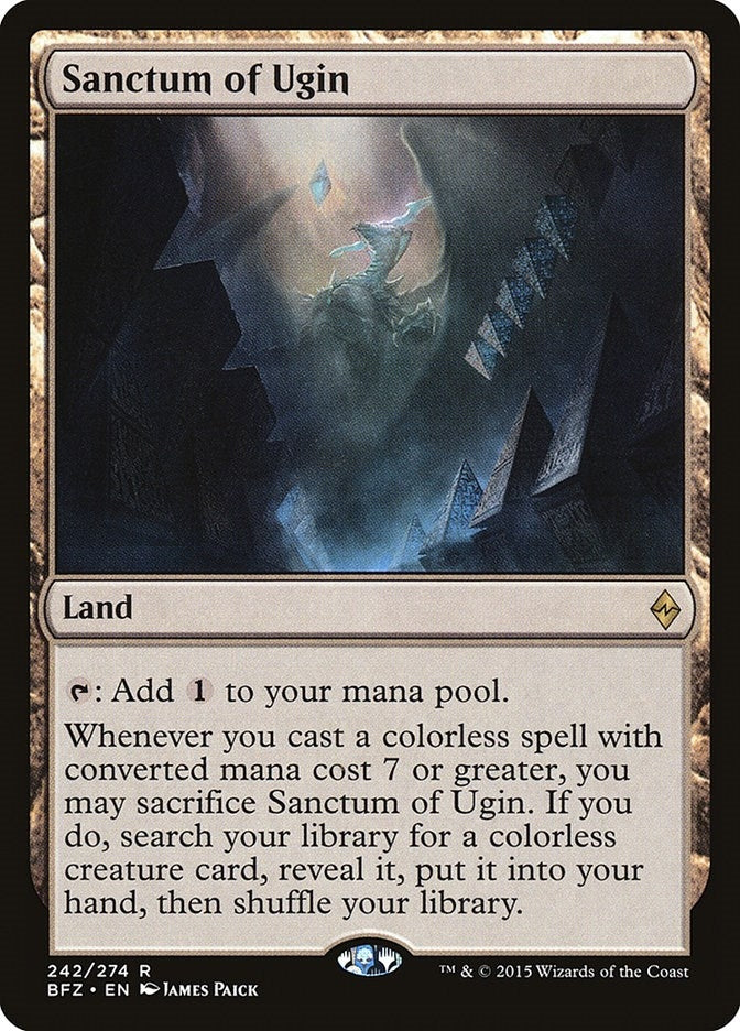 Image for Sanctum of Ugin (242) (Battle for Zendikar) - Magic: The Gathering