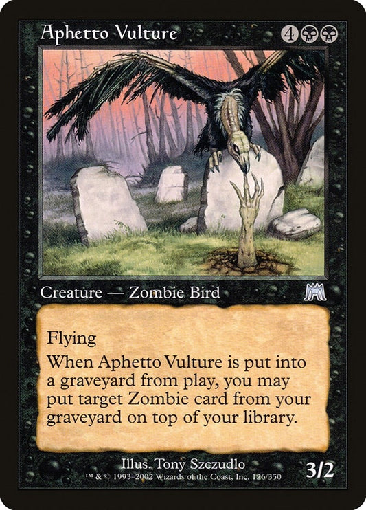 Image for Aphetto Vulture (126) (Onslaught) (ONS) - Magic: The Gathering