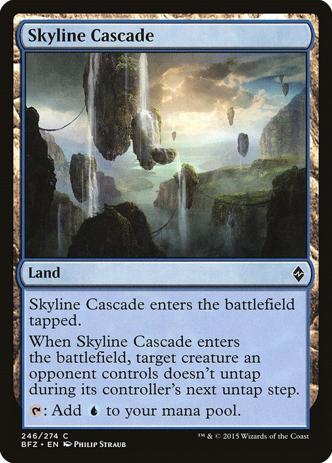 Image for Skyline Cascade (246) (Battle for Zendikar) - Magic: The Gathering