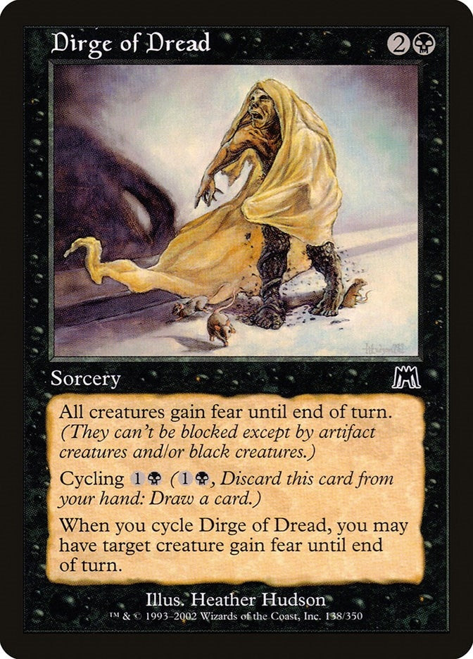 Image for Dirge of Dread (138) (Onslaught) (ONS) - Magic: The Gathering