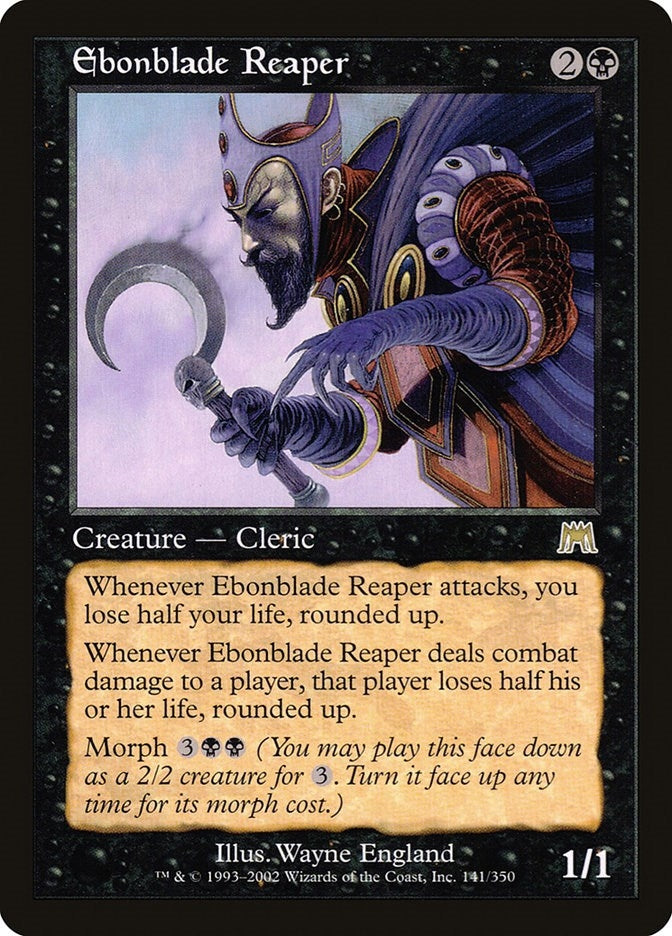 Image for Ebonblade Reaper (141) (Onslaught) (ONS) - Magic: The Gathering