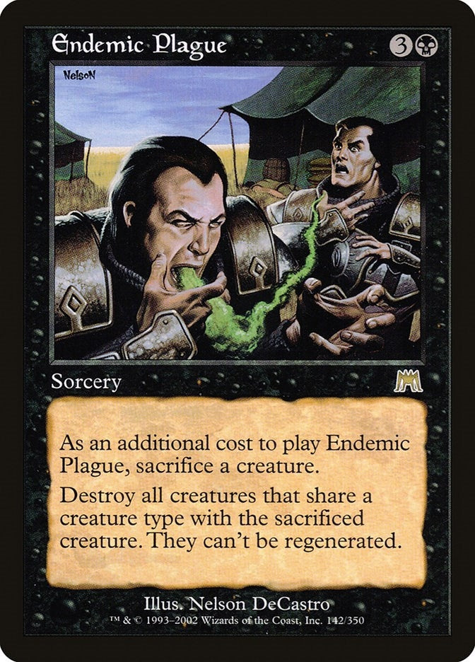 Image for Endemic Plague (142) (Onslaught) (ONS) - Magic: The Gathering