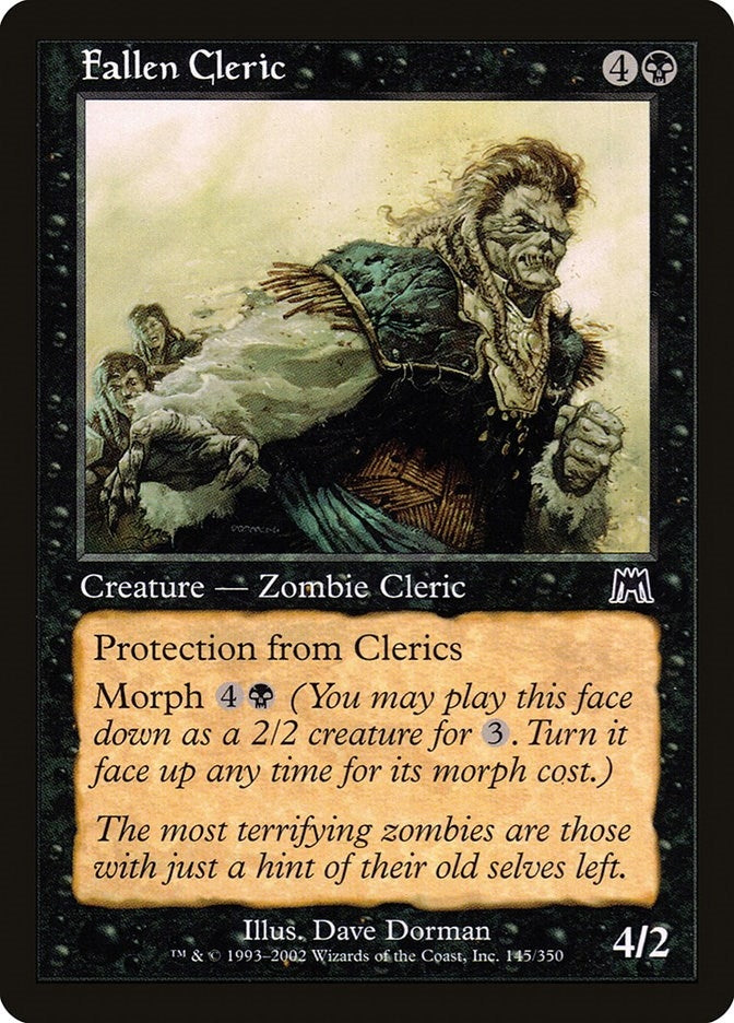 Image for Fallen Cleric (145) (Onslaught) (ONS) - Magic: The Gathering