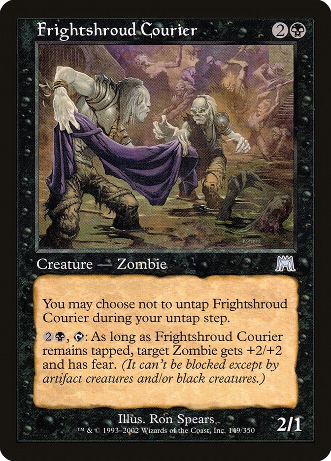 Image for Frightshroud Courier (149) (Onslaught) (ONS) - Magic: The Gathering