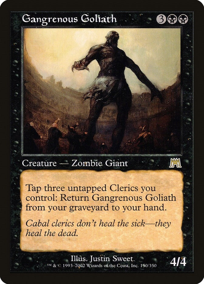 Image for Gangrenous Goliath (150) (Onslaught) (ONS) - Magic: The Gathering