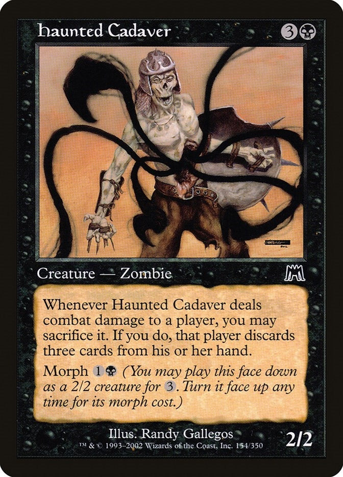 Image for Haunted Cadaver (154) (Onslaught) (ONS) - Magic: The Gathering