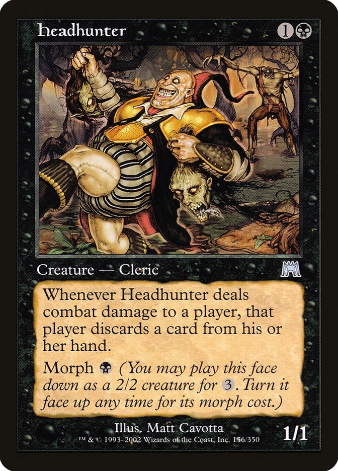 Image for Headhunter (156) (Onslaught) (ONS) - Magic: The Gathering