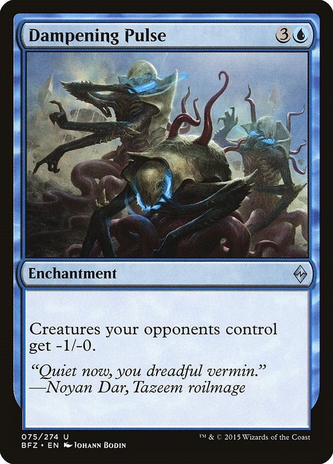 Image for Dampening Pulse (75) (Battle for Zendikar) - Magic: The Gathering
