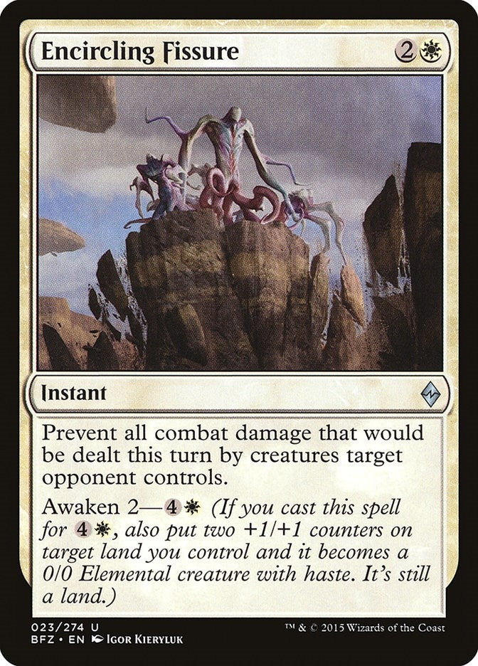 Encircling Fissure (23) (Battle for Zendikar)