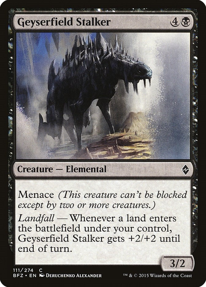 Image for Geyserfield Stalker (111) (Battle for Zendikar) - Magic: The Gathering
