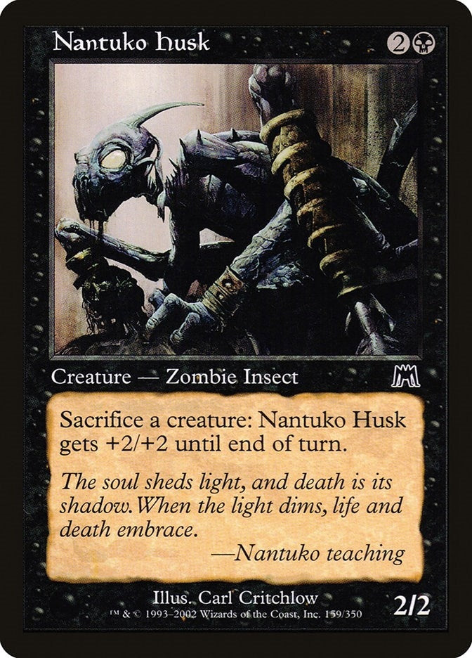 Image for Nantuko Husk (159) (Onslaught) (ONS) - Magic: The Gathering
