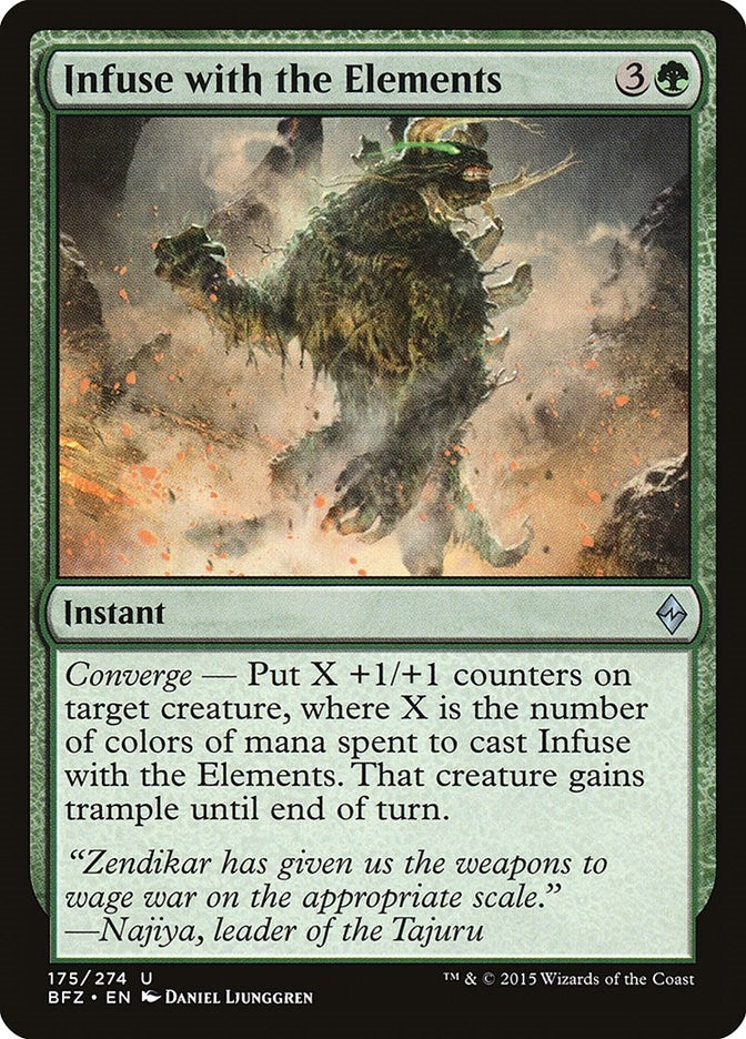 Image for Infuse with the Elements (175) (Battle for Zendikar) - Magic: The Gathering