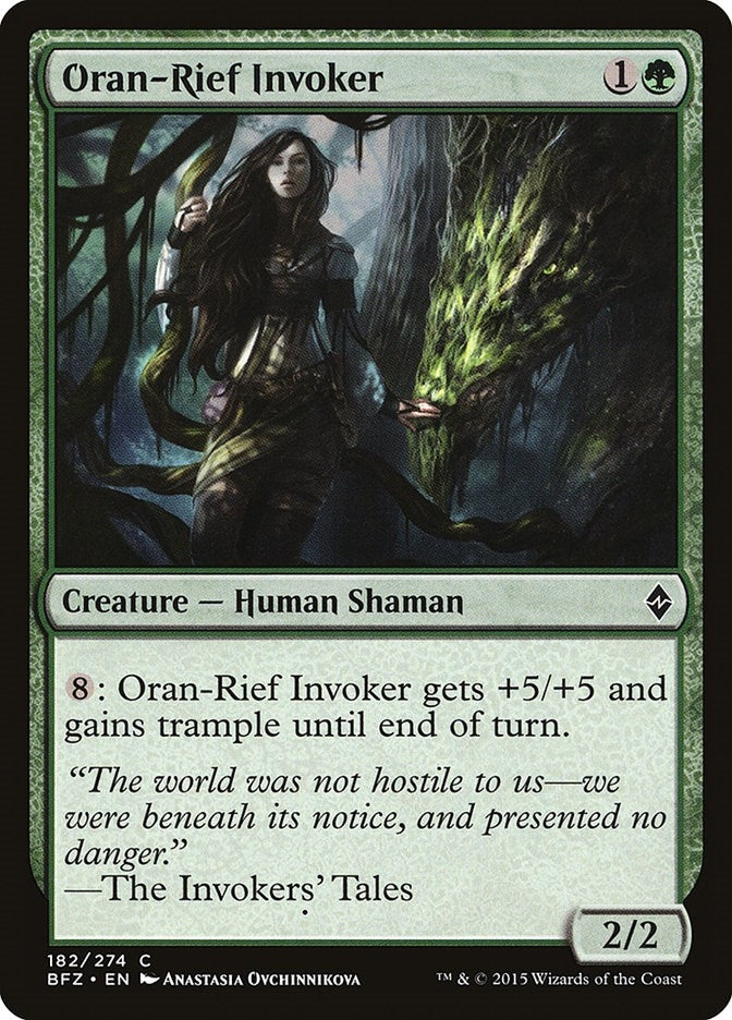 Image for Oran-Rief Invoker (182) (Battle for Zendikar) - Magic: The Gathering