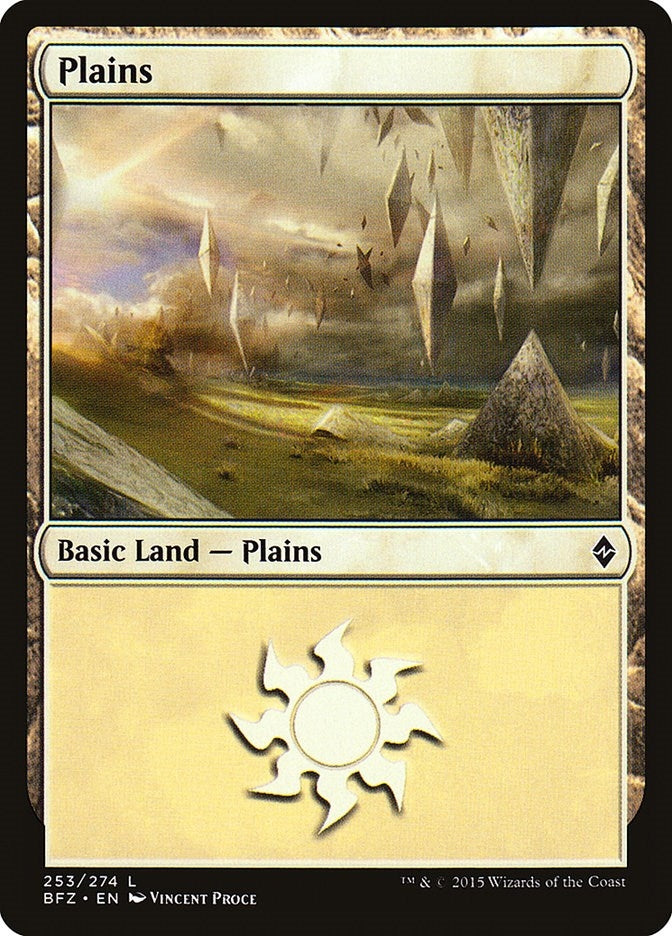 Image for Plains (253) (253) (Battle for Zendikar) - Magic: The Gathering