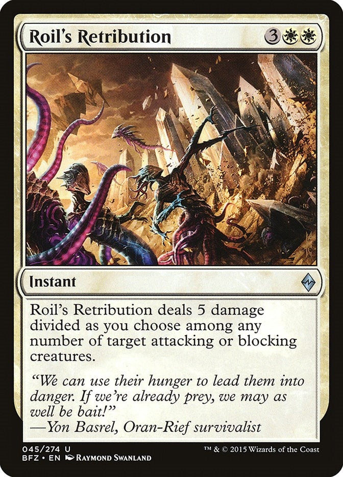 Image for Roil's Retribution (45) (Battle for Zendikar) - Magic: The Gathering