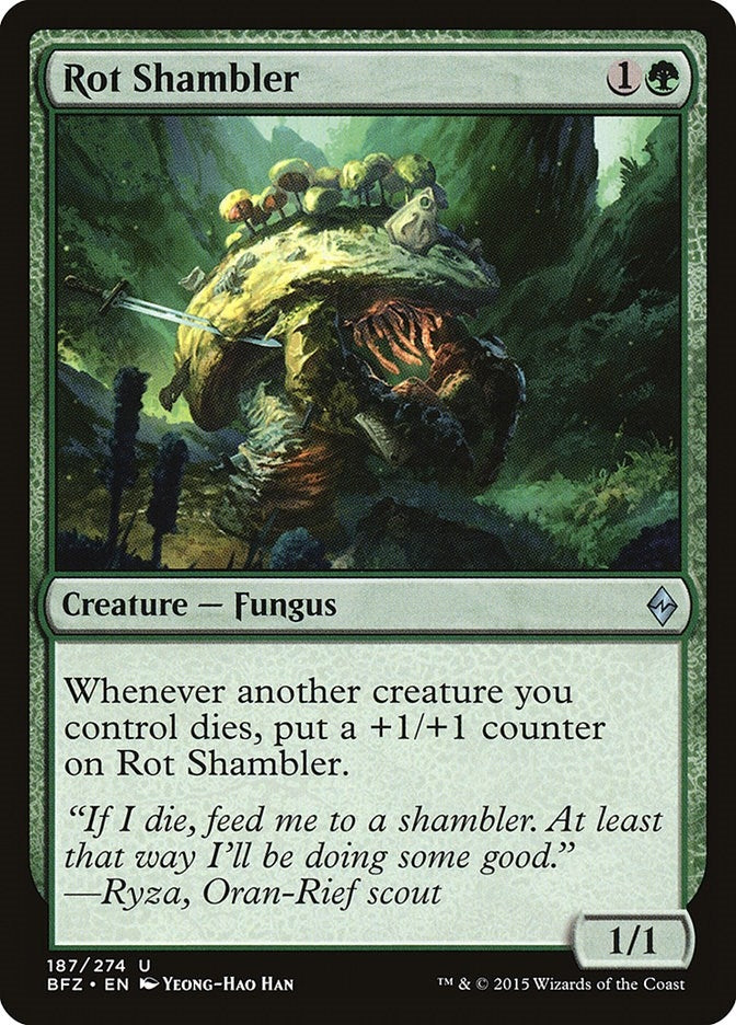 Image for Rot Shambler (187) (Battle for Zendikar) - Magic: The Gathering
