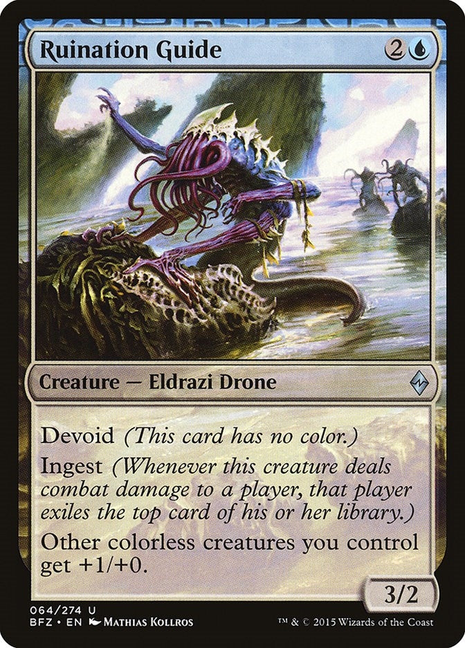 Image for Ruination Guide (64) (Battle for Zendikar) - Magic: The Gathering