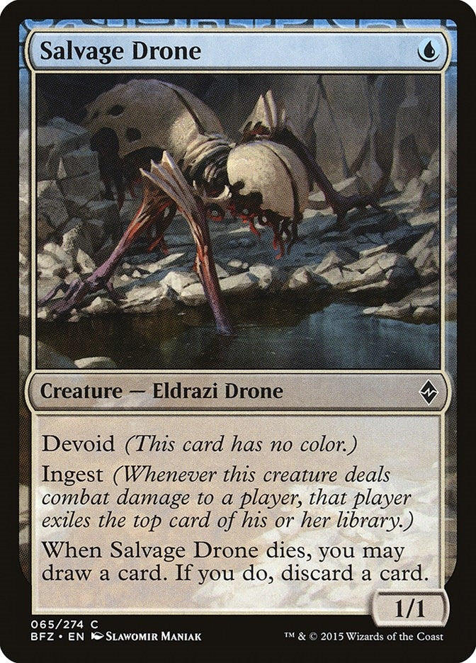 Image for Salvage Drone (65) (Battle for Zendikar) - Magic: The Gathering