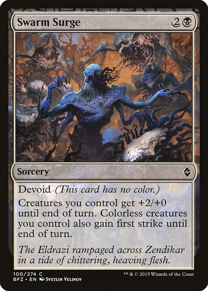 Image for Swarm Surge (100) (Battle for Zendikar) - Magic: The Gathering