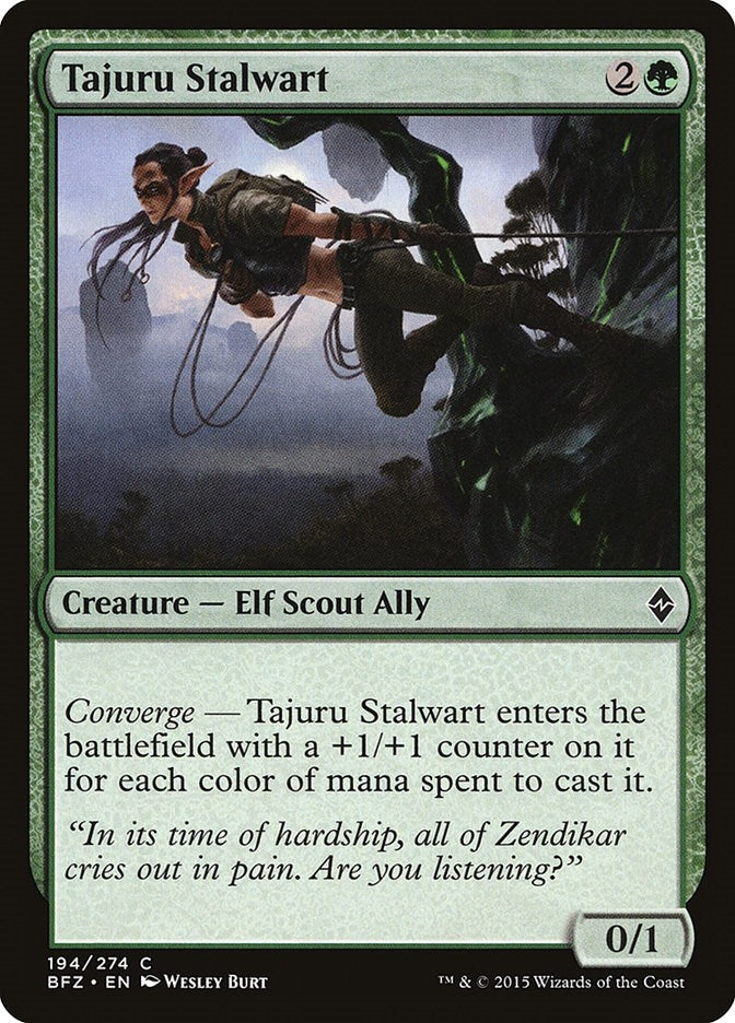Image for Tajuru Stalwart (194) (Battle for Zendikar) - Magic: The Gathering