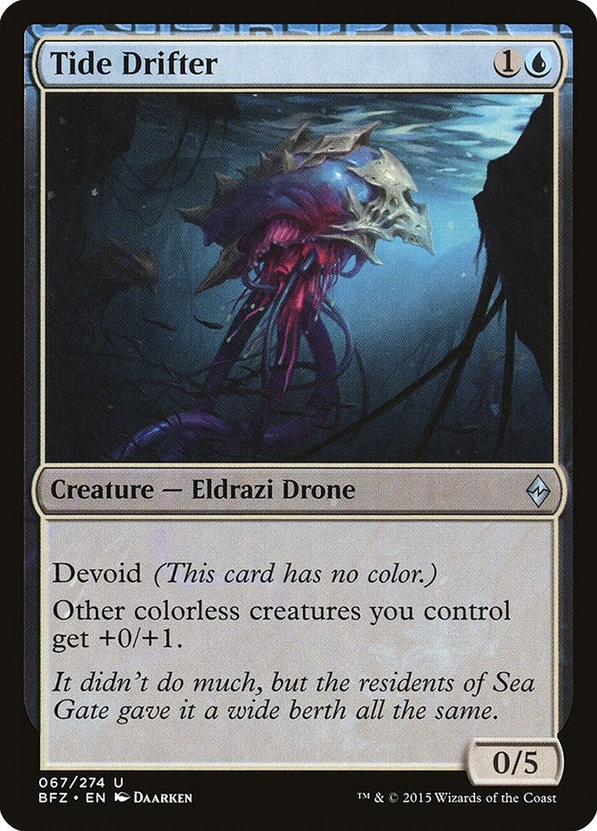 Image for Tide Drifter (67) (Battle for Zendikar) - Magic: The Gathering