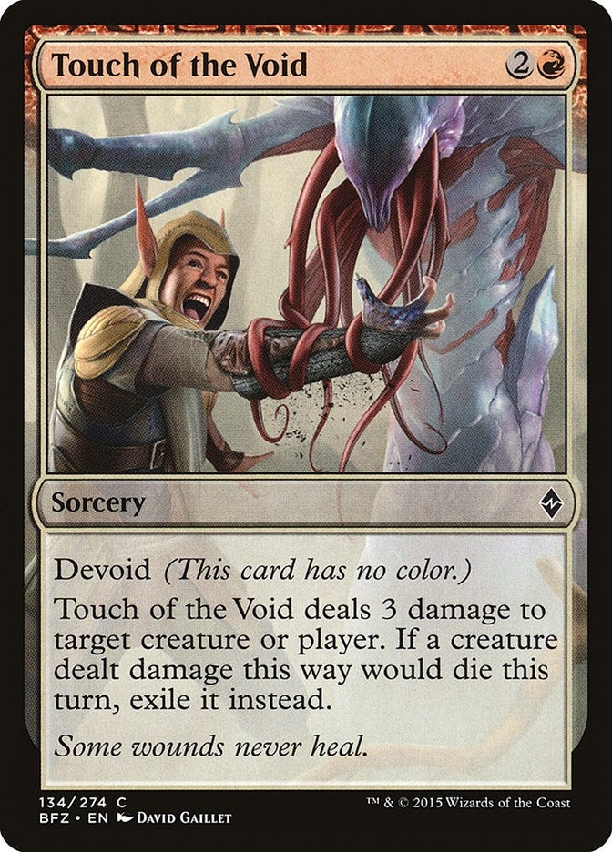 Image for Touch of the Void (134) (Battle for Zendikar) - Magic: The Gathering