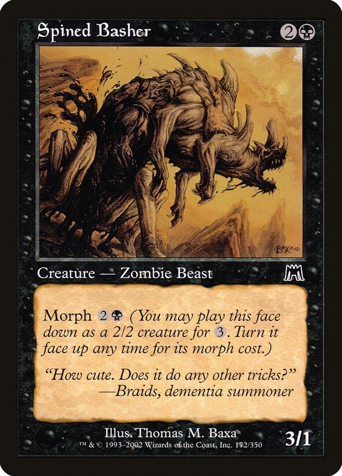 Image for Spined Basher (172) (Onslaught) (ONS) - Magic: The Gathering