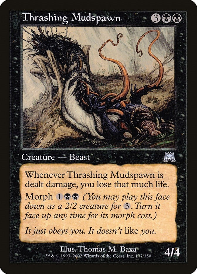 Image for Thrashing Mudspawn (177) (Onslaught) (ONS) - Magic: The Gathering