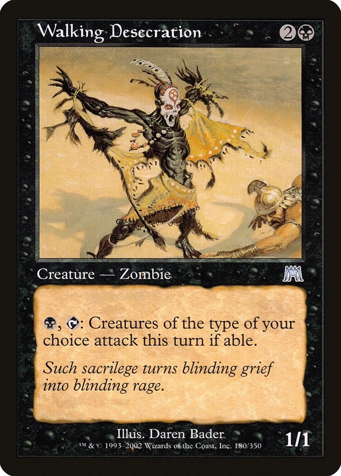 Image for Walking Desecration (180) (Onslaught) (ONS) - Magic: The Gathering