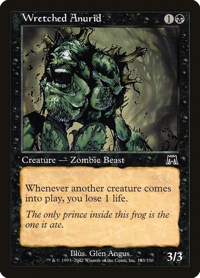 Image for Wretched Anurid (183) (Onslaught) (ONS) - Magic: The Gathering