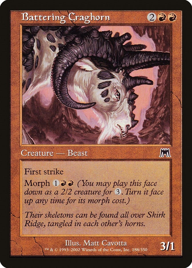 Image for Battering Craghorn (188) (Onslaught) (ONS) - Magic: The Gathering