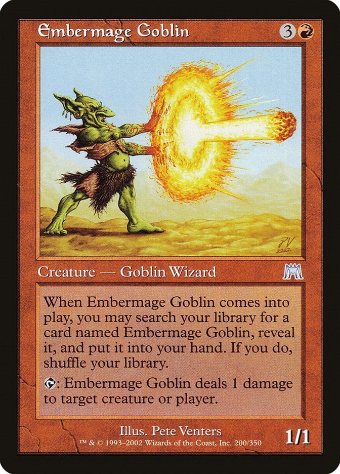 Image for Embermage Goblin (200) (Onslaught) (ONS) - Magic: The Gathering