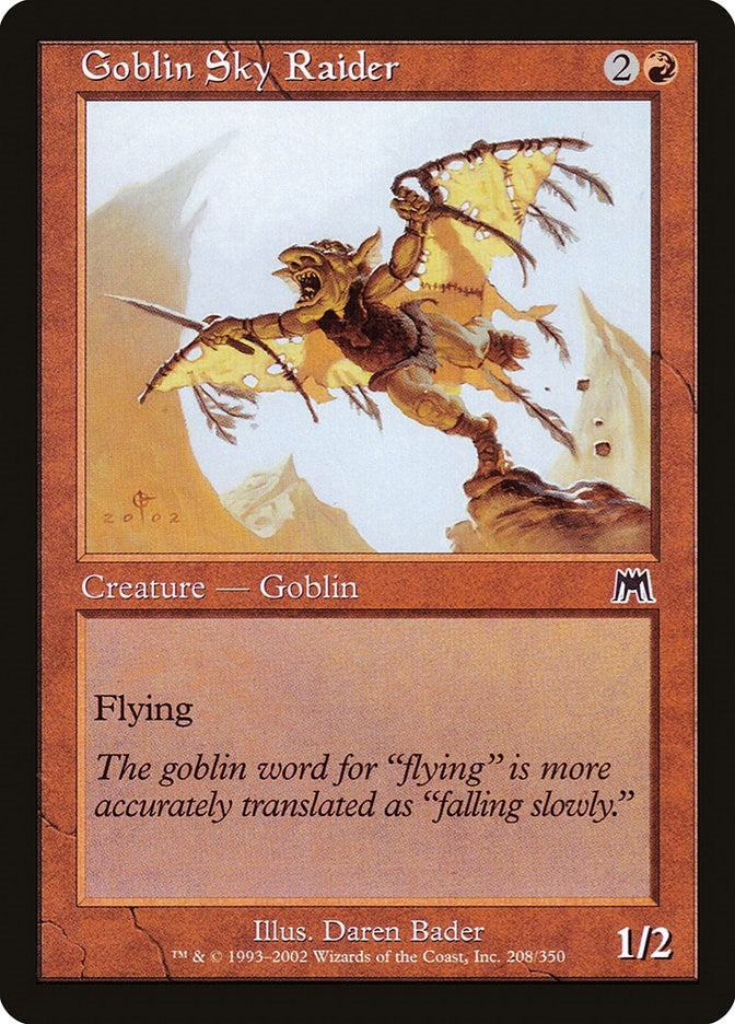 Image for Goblin Sky Raider (208) (Onslaught) (ONS) - Magic: The Gathering