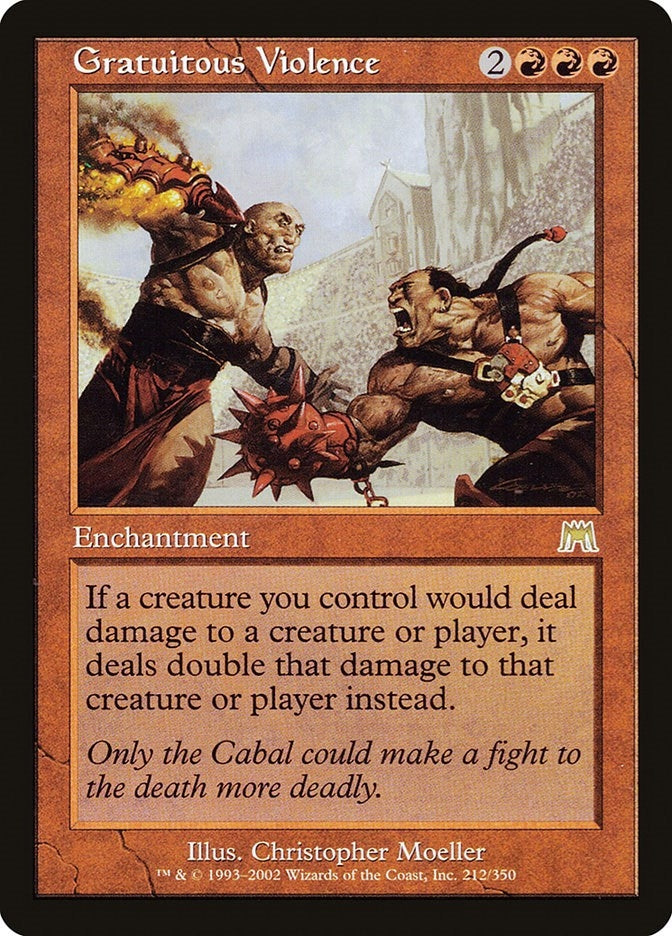 Image for Gratuitous Violence (212) (Onslaught) (ONS) - Magic: The Gathering