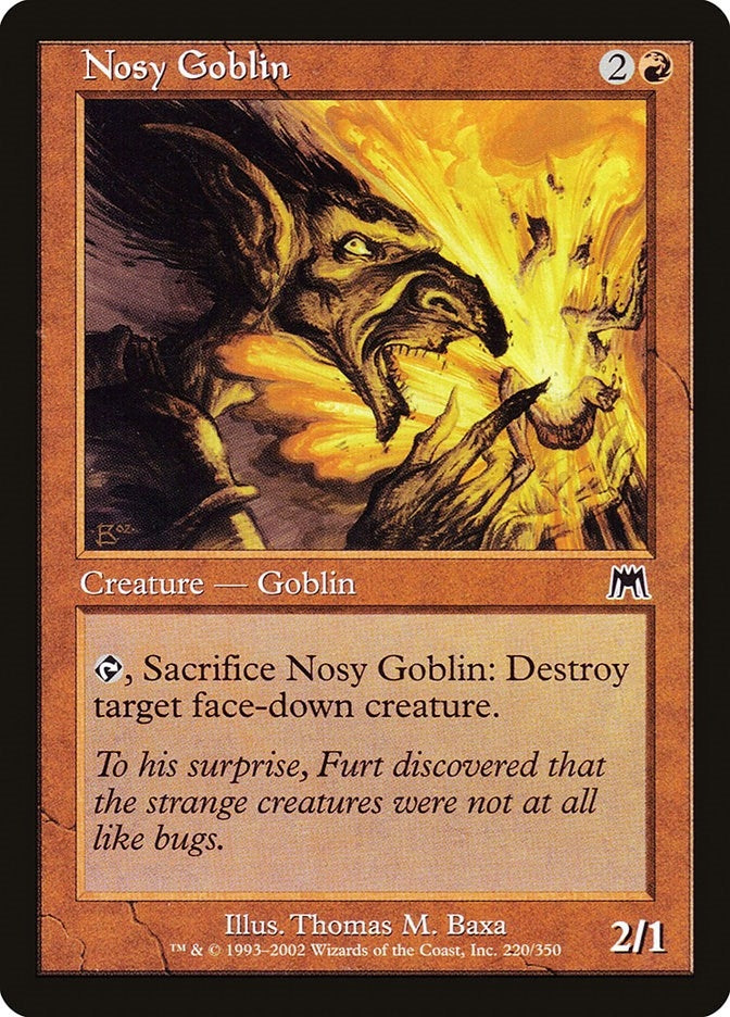 Image for Nosy Goblin (220) (Onslaught) (ONS) - Magic: The Gathering