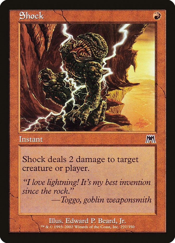 Image for Shock (227) (Onslaught) (ONS) - Magic: The Gathering