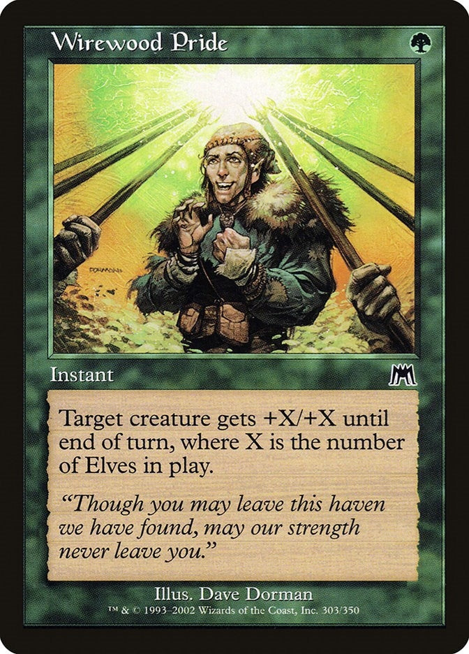 Image for Wirewood Pride (303) (Onslaught) (ONS) - Magic: The Gathering