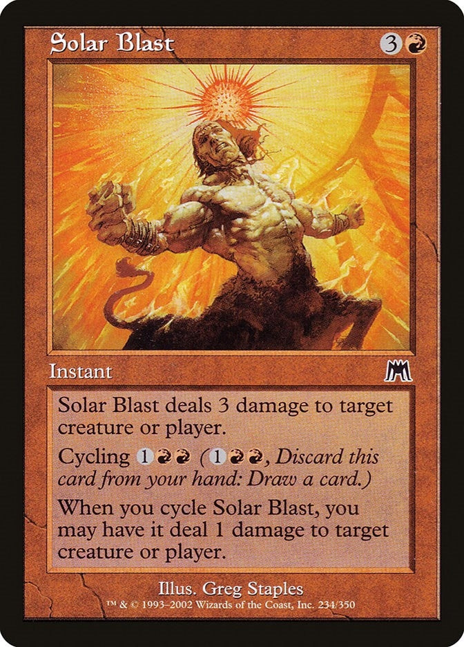Image for Solar Blast (234) (Onslaught) (ONS) - Magic: The Gathering
