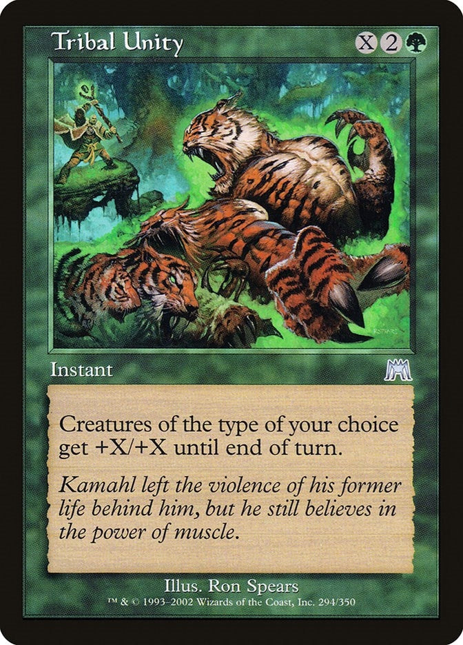 Image for Tribal Unity (294) (Onslaught) (ONS) - Magic: The Gathering