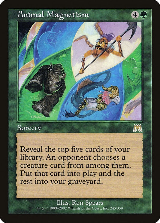 Image for Animal Magnetism (245) (Onslaught) (ONS) - Magic: The Gathering